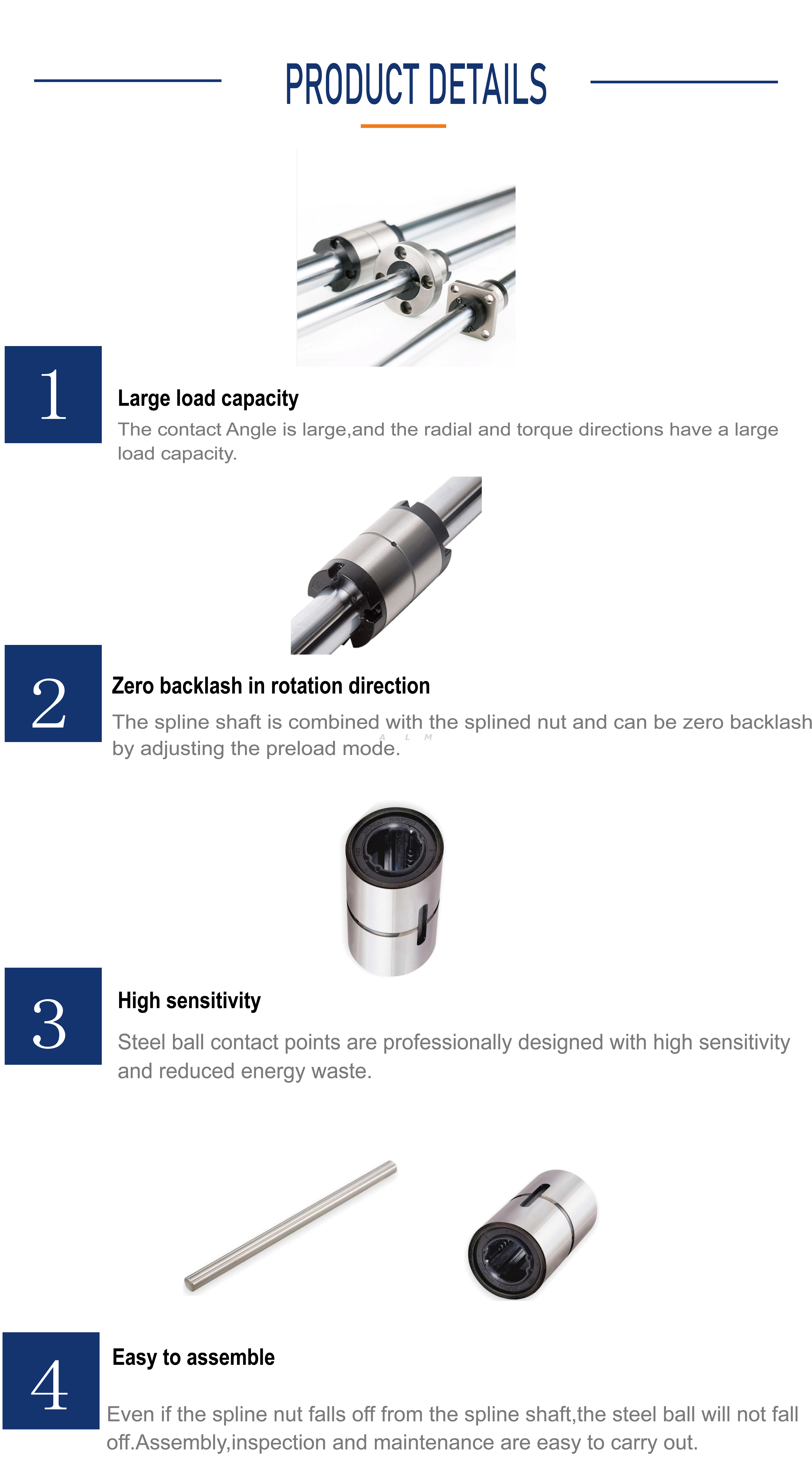 ball spline product details ball spline product details