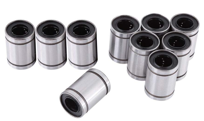 What are the basic structure and classification of linear bearings?