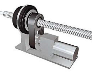 Driving the ballnut(not the ball screw shaft)results in a very strong ball screw assembly. Driving the ballnut(not the ball screw shaft)results in a very strong ball screw assembly.