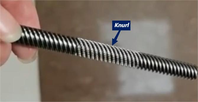 ALM Knurl Lead Screw ALM Knurl Lead Screw