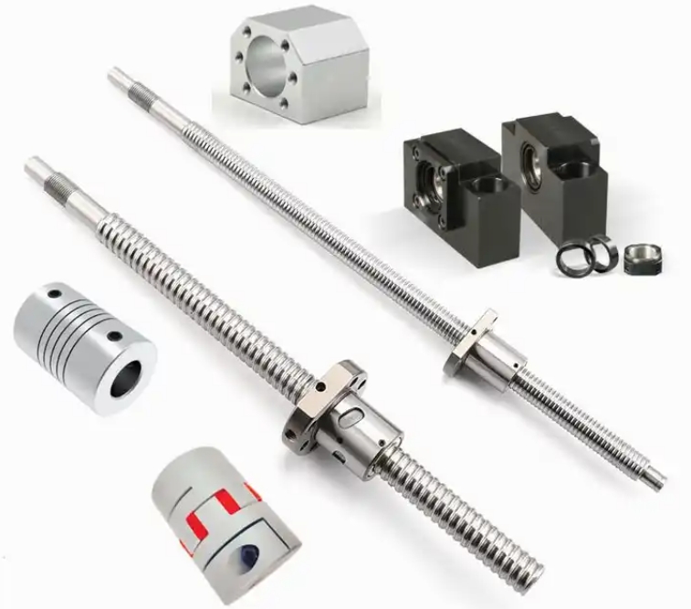What accuracy levels are available for ball screws? ALM