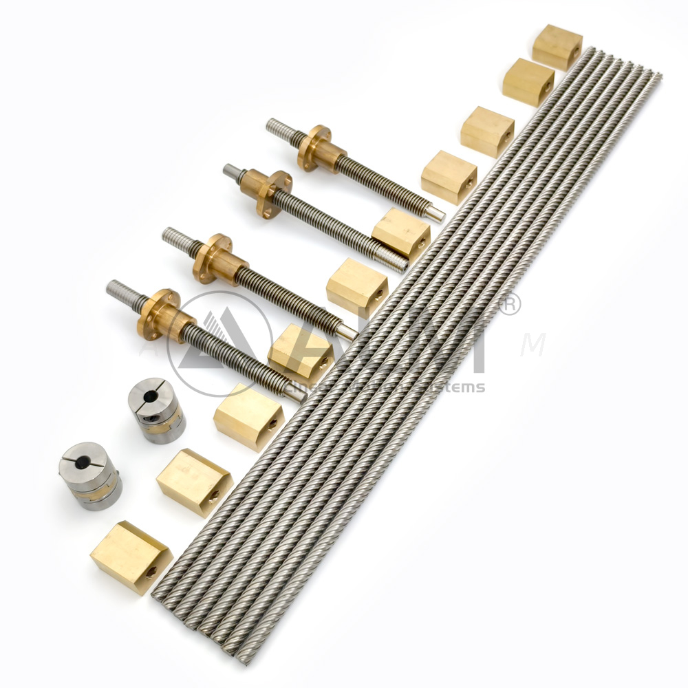 T8 Tr8 Diameter 8mm Lead 0.524mm High Speed Lead Screw with Nut