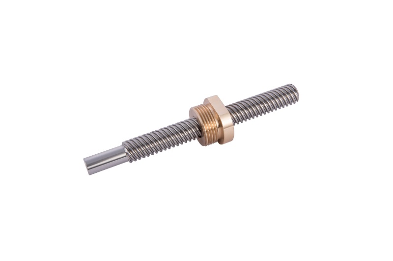 T24X5 Stainless Steel SUS304 Super Surface Finish Lead Screw