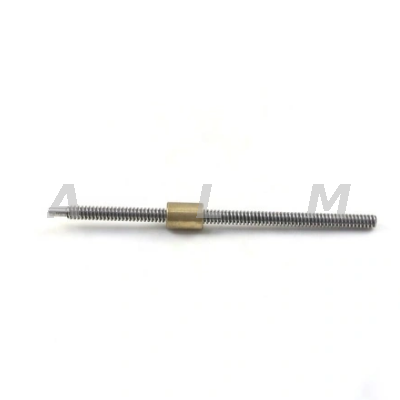 Diameter 4mm Lead And Pitch 1mm T4x1 Mini Trapezoidal Lead Screw