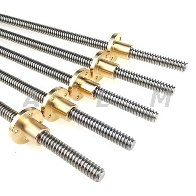 Pitch 3mm Trapezoidal Tr10x15 Lead Screw for Fluid Handling Devices
