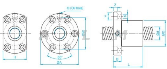 SFI series ball screw