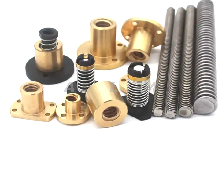10mm T10x1 T10x1.5 T10x2 T10x4 Lead Screw with POMBrass Nut