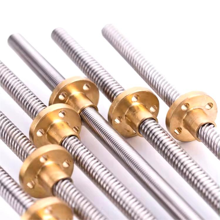 Precision Tr12.7x2.54 Lead Screw and Nut Assemblies from China