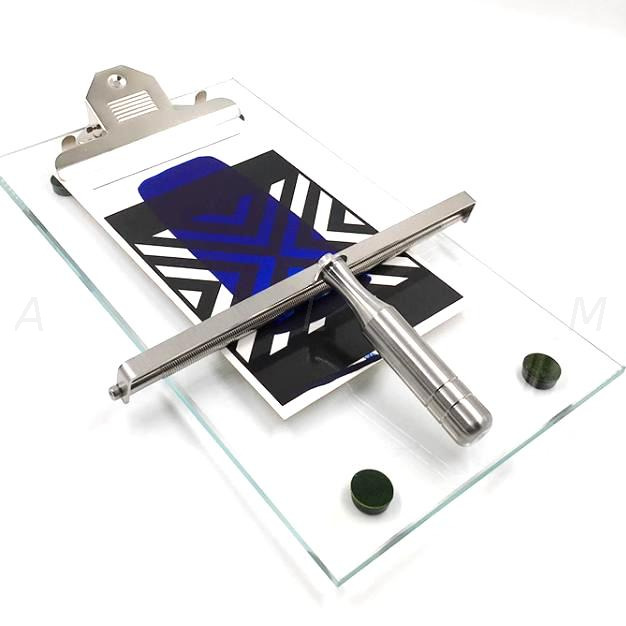 Metering Rod Holders Stainless Steel Coating Rods With Chrome Plated For Laboratory