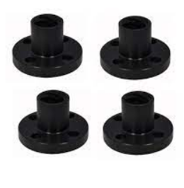 Lead screw nut material:POM VS Nylon