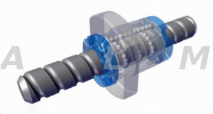 The end cover type ball screw