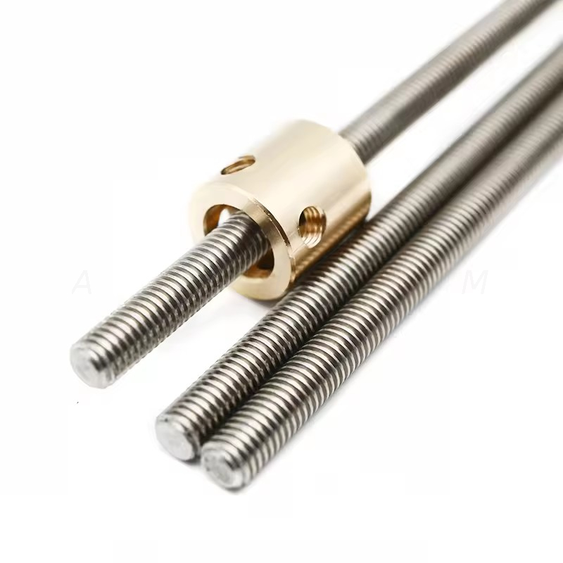 Trapezoidal Lead Screw Tr6x6 Tr6x8 with Various Nut from China ...
