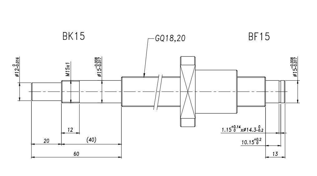 What Are The Common Standard Shaft End Dimensions of Ball Screw? ALM