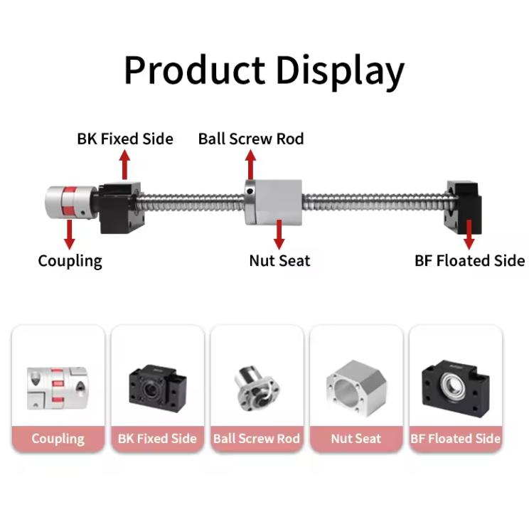 Custom Screw Integrated Base Servo Electric Linear Guide slide Motors Stepper Seat Ball Screw