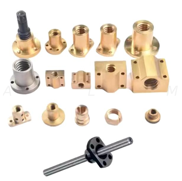 T6x1 Miniature Trapezoidal Lead Screw & Nut