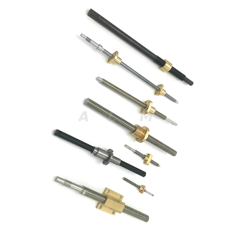 Custom precision lead screw Tr6x1 Tr6x2 for medical machine