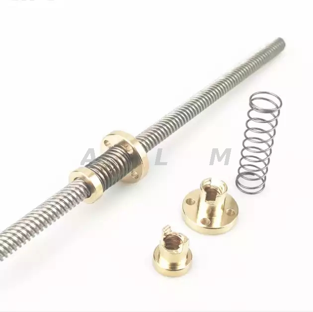 ACME Thread A8x2 Lead Screw for Laser Scanners