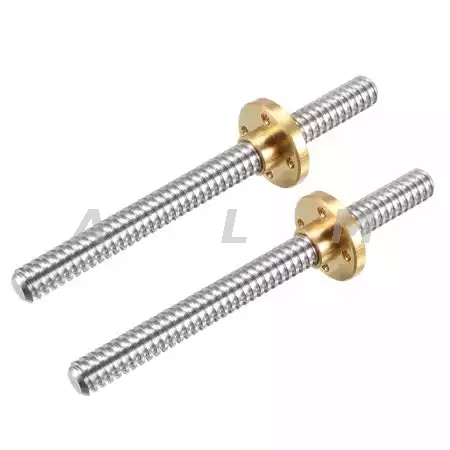 Cost-effective Trapezoidal Tr16x10 Pitch 2mm Lead Screw