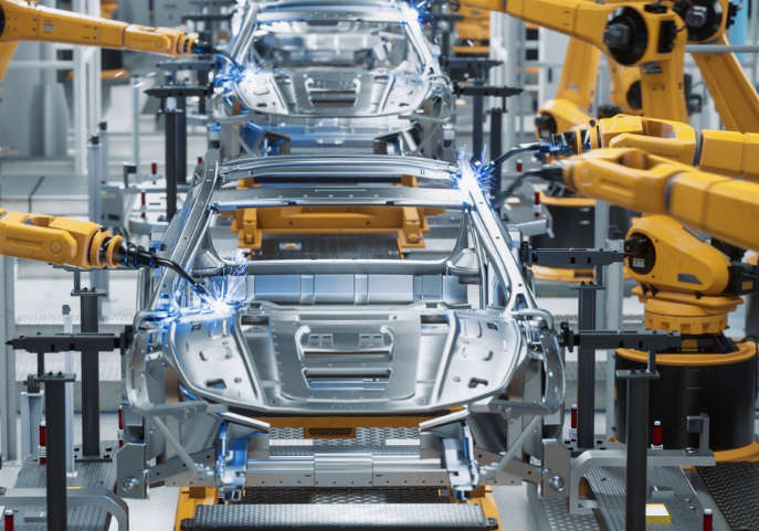 cross roller guide for automotive manufacturing equipment