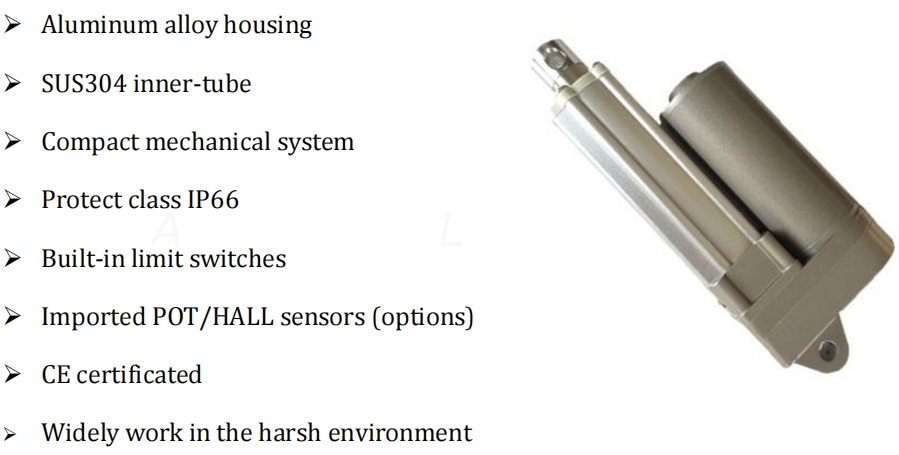 ALM602 Linear Actuator feature