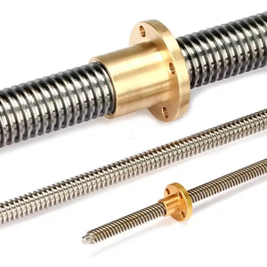 Stainless Steel TR8 Trapezoidal Threaded Screw Rod 