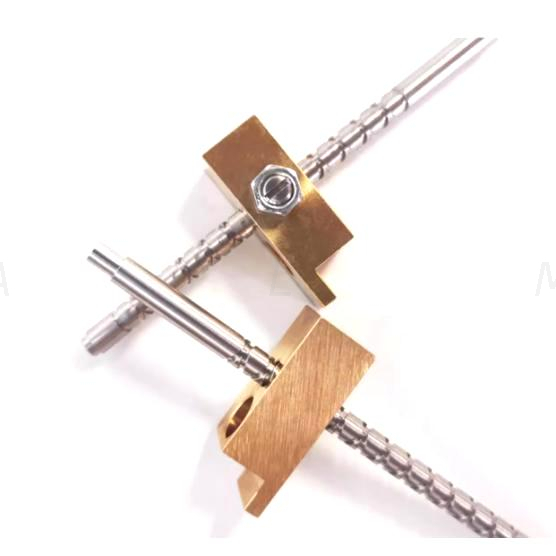 Reverse Screw Cd R 8mm High Speed 8x8 Stainless Steel Self Reversing Screw with Brass Nut ...