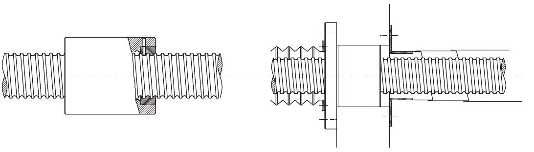 ball screw dust proof