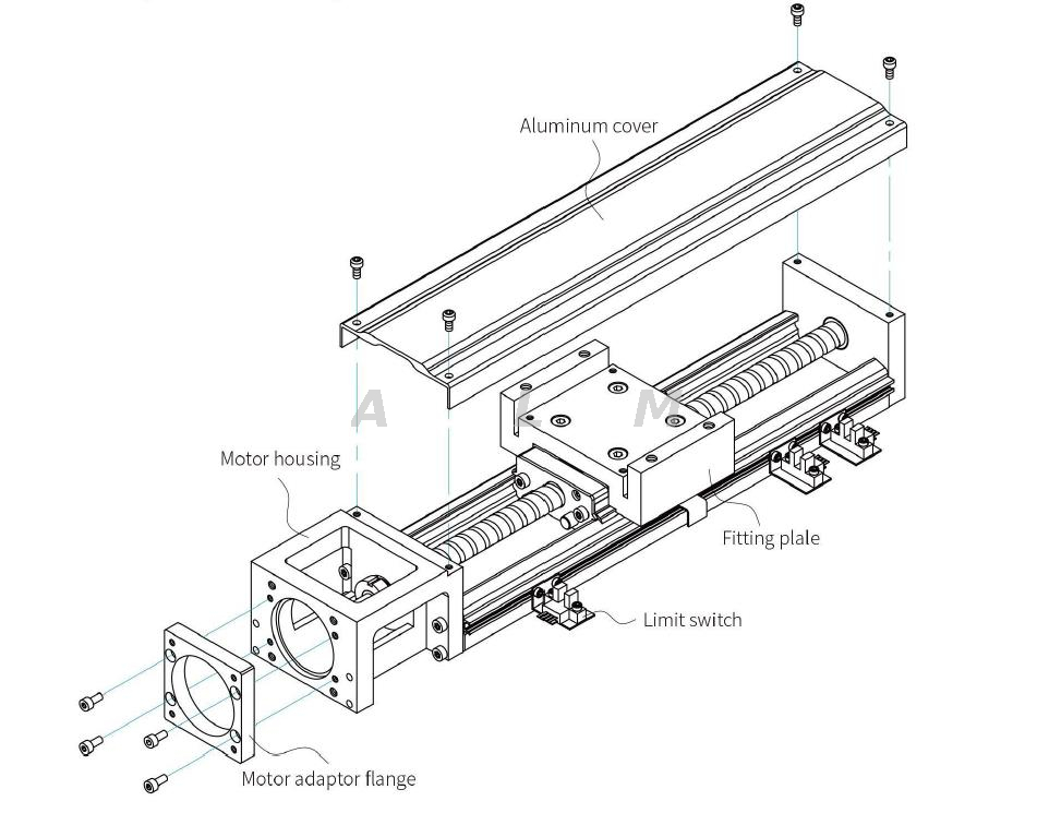 KKR5002 linear module accessories