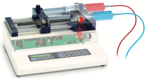 Lead screw driven syringe pumps