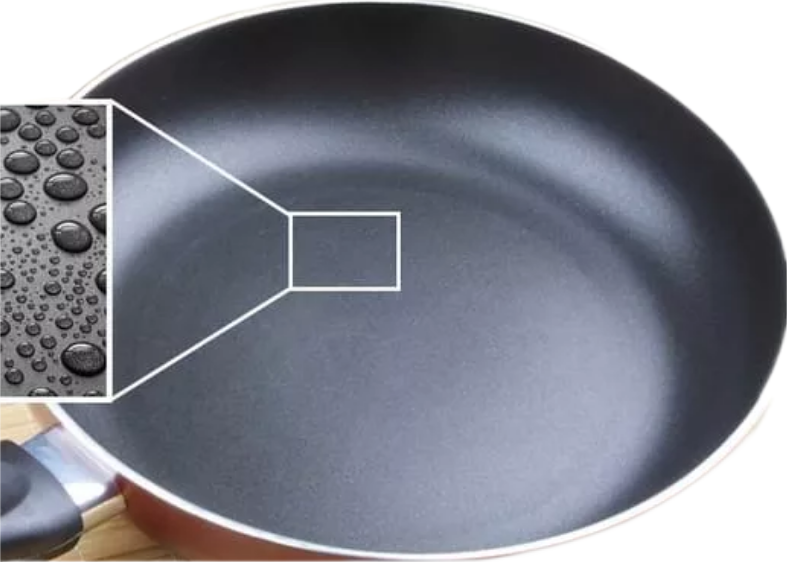 PTFE forpots and pans.