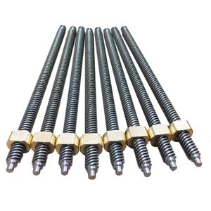 Diameter 10mm Lead 9mm SUS304 Tr10x9 Trapezoidal Lead Screw