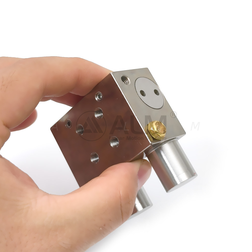 YKS12 NC Pneumatic Clamping Element Replace Zimmer MKRS1200A for 12mm Round Linear Shaft