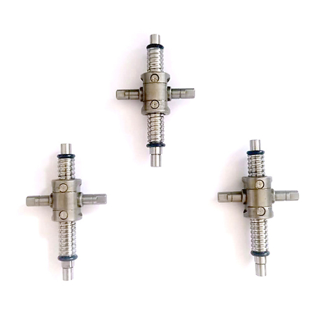 Diameter 8mm Pitch 2mm ball screw 0802 for UAV