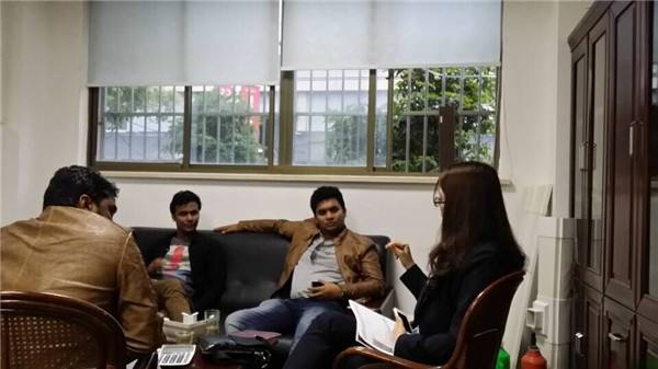 Welcome customers' visiting from India