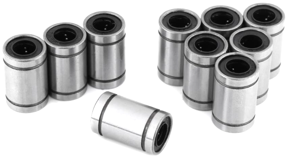 What are the precautions for using linear bearings?
