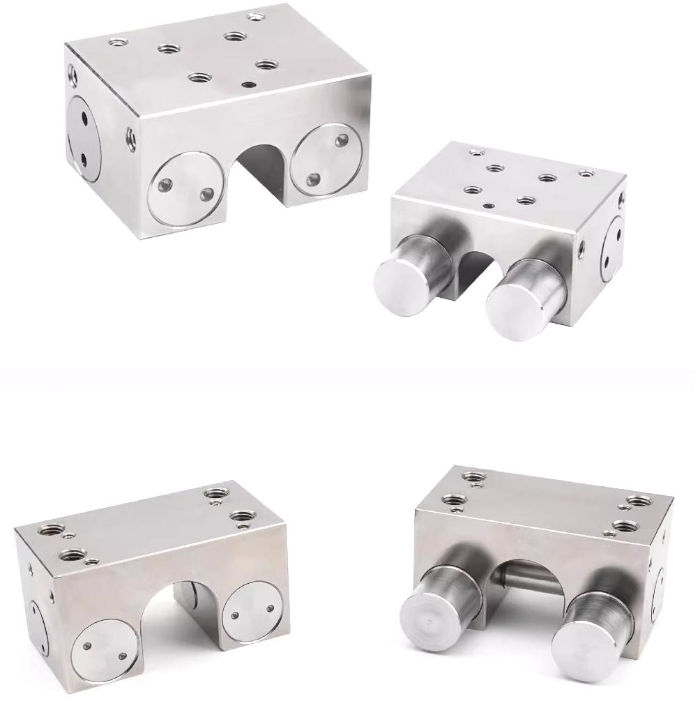 clamping element For circular guides shaft guides
