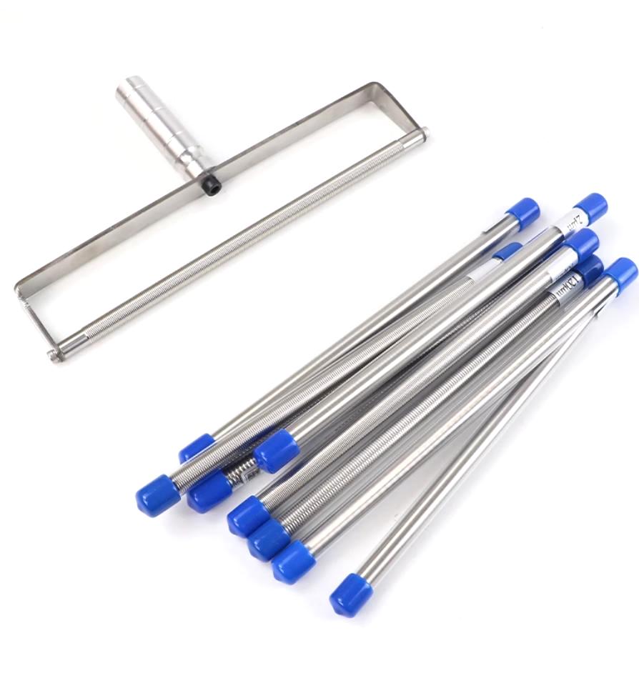 Stainless Steel Diameter 10mm Extrusion Type Mayer Bar Metering Rods