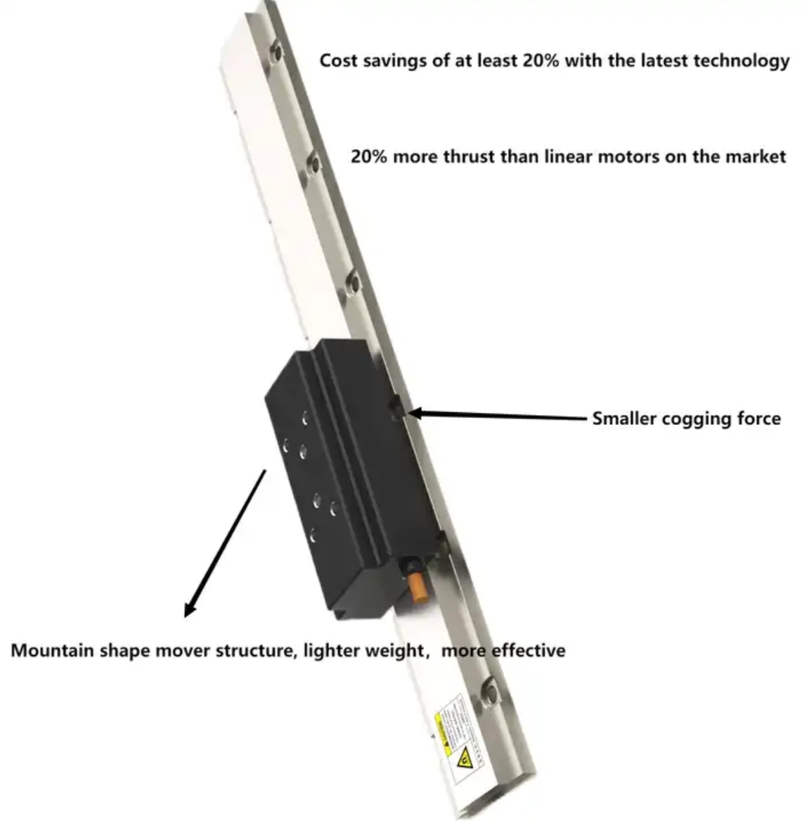 linear motor advantage