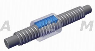 Cutting type ball screw