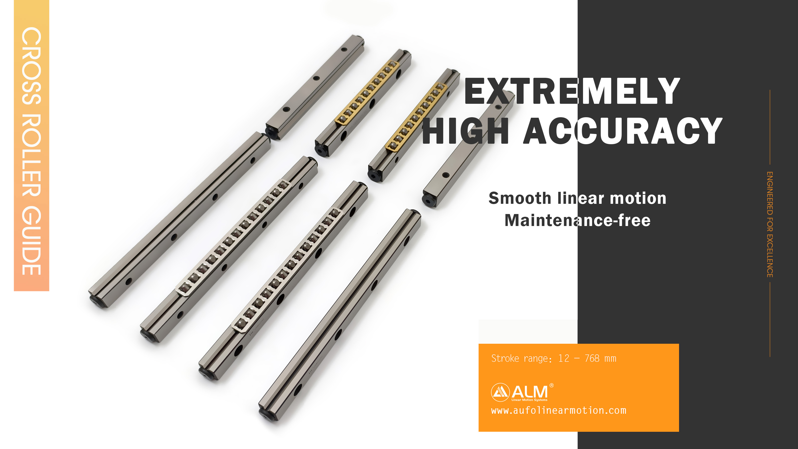 What Parts Does A Set of Cross Roller Guides Consist Of?