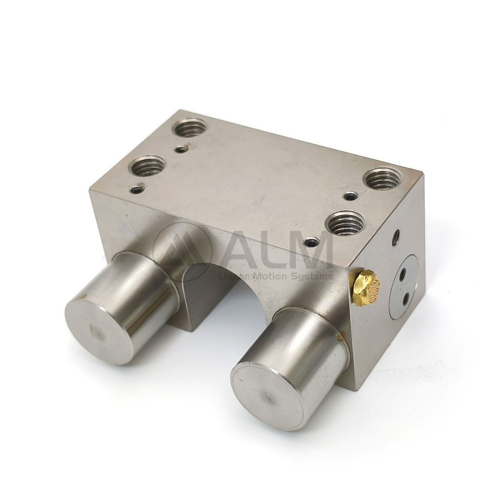 Industrial 25mm Linear Shaft NC Clamp YKS25 Alternative Pneumatic Clamping Element for Zimmer MKRS2500A