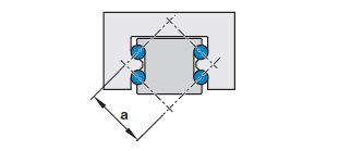 Back-to-back raceway arrangement