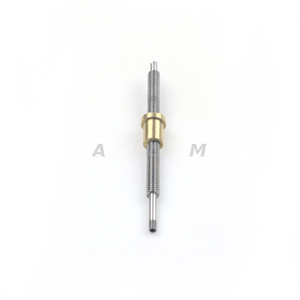 Miniature Triangular Thread Diameter 5mm Lead 1mm M5x1 Lead Screw 