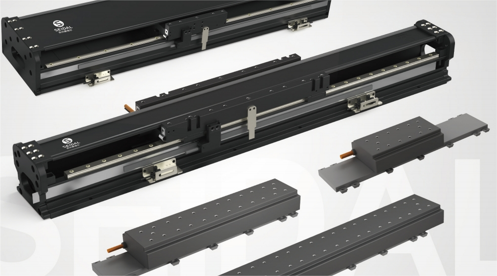 MAGNETIC-TRACK-FREE LINEAR MOTOR