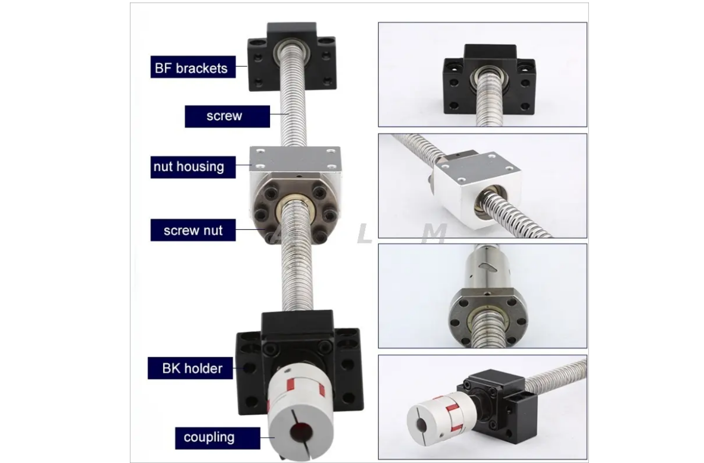 What are the key factors in extending the lifespan of ball screws?