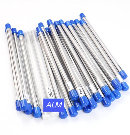  Laboratory Metering Rods Stainless Steel Coating Rods With Chrome Plated Mayer Bars