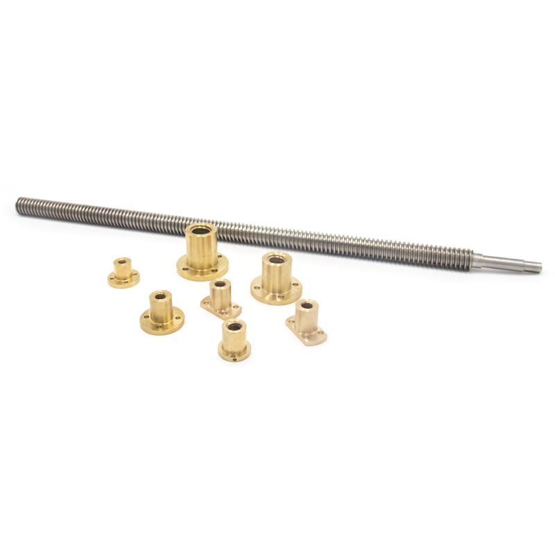 Diameter 16mm Lead 5mm Lead Screw Tr16x5 for CNC Router