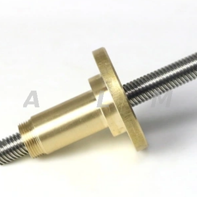 T10 Diameter 10mm Pitch 1mm Tr10x1 Preload Lead Screw for Packaging Machines