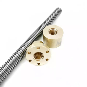 Higher Load Capacity T18 Pitch 5mm Tr18x60 Trapezoidal Lead Screw