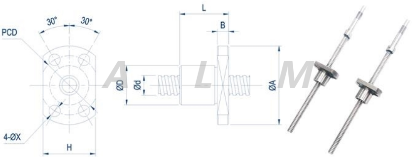 miniature ball screw